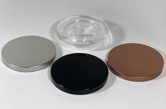 Custom Candle - Round Base - Lids